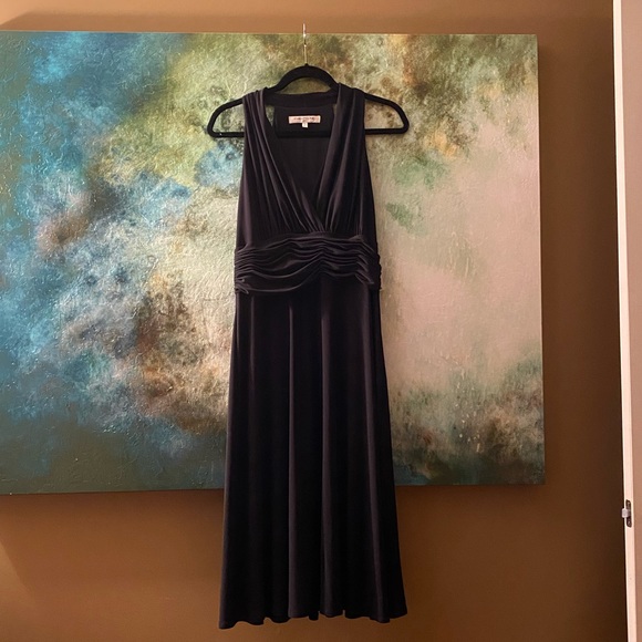 Black cocktail dress